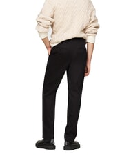 TOMMY HILFIGER TH  Pantaloni de bumbac pentru bărbați negru - Pantaloni - 2