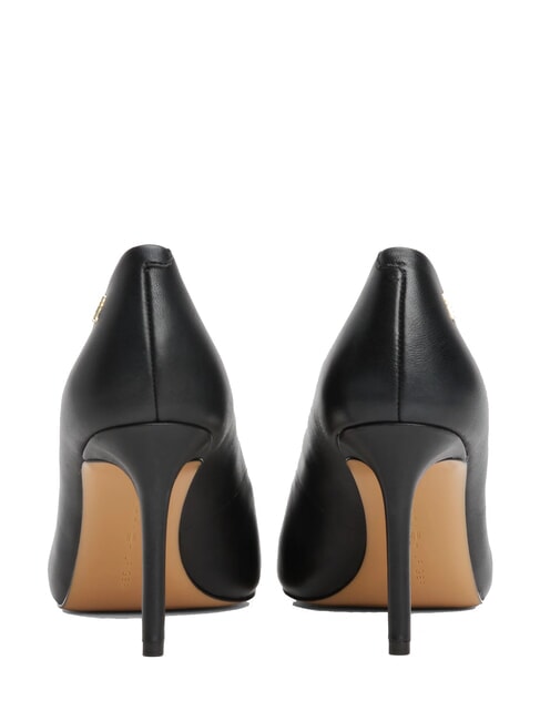 TH  Pantofi cu toc &icirc;nalt de 9 cm din piele negru - Pantofi femei
