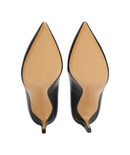 TOMMY HILFIGER TH  Pantofi cu toc &icirc;nalt de 9 cm din piele negru - Pantofi femei - 5