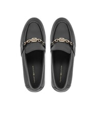 TOMMY HILFIGER TH  Mocasini din piele negru - Pantofi femei - 4