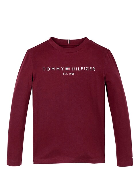 TH KIDS Tricou cu mânecă lungă roșu intens - Tricou copil