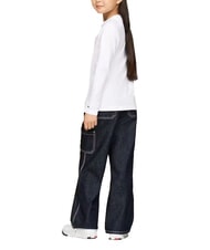TOMMY HILFIGER TH KIDS Tricou cu mânecă lungă alb - Tricou copil - 2