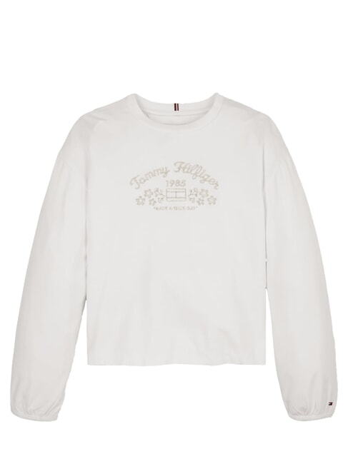 TH KIDS Sleeve Tricou cu mânecă lungă alb - Tricou copil