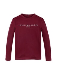 TOMMY HILFIGER TH KIDS Tricou cu m&acirc;necă lungă roșu intens - Tricou copil - 3