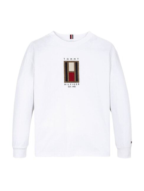 TH KIDS Tricou din bumbac pentru copii alb - Tricou copil