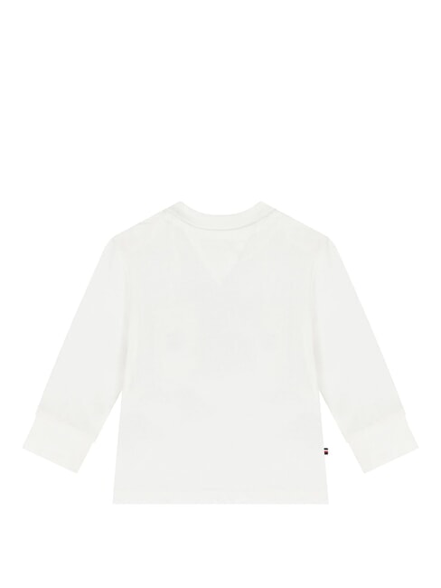 TH KIDS Tricou cu mânecă lungă alb - Tricou copil