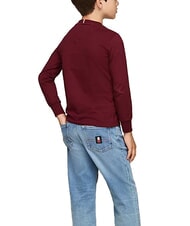 TOMMY HILFIGER TH KIDS Tricou cu m&acirc;necă lungă din bumbac - Tricou copil