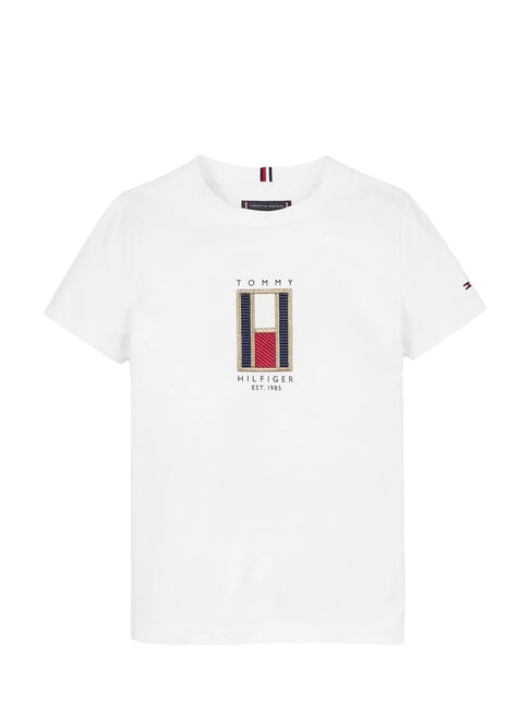 TH KIDS Tricou din bumbac pentru copii alb - Tricou copil