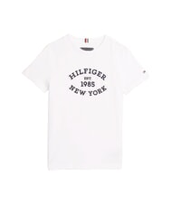 TOMMY HILFIGER TH KIDS Tricou din bumbac pentru copii alb - Tricou copil - 3