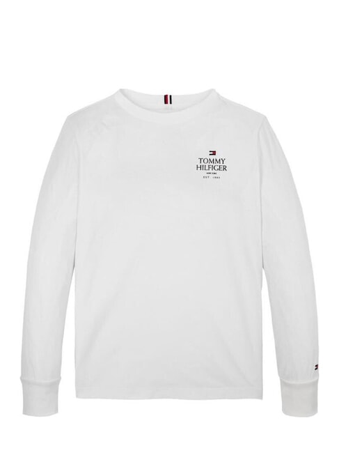 TH KIDS Tricou de bumbac alb - Tricou copil