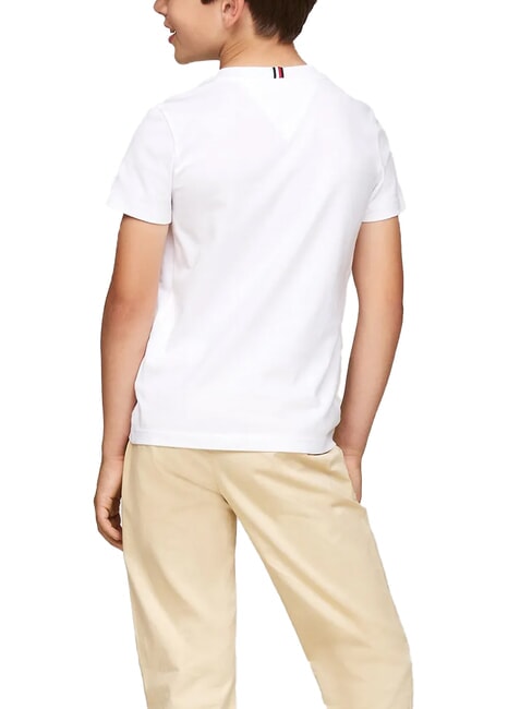 TH KIDS Tricou din bumbac pentru copii alb - Tricou copil