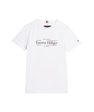 TOMMY HILFIGER TH KIDS Tricou cu m&acirc;necă scurtă din bumbac - Tricou copil