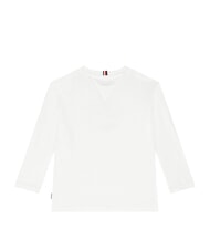 TOMMY HILFIGER TH KIDS Tricou cu m&acirc;necă lungă alb - Tricou copil - 2