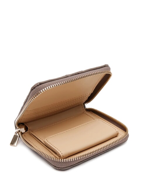 TAMSIN Portofel mic cu fermoar taup &icirc;nchis - Portofele femei