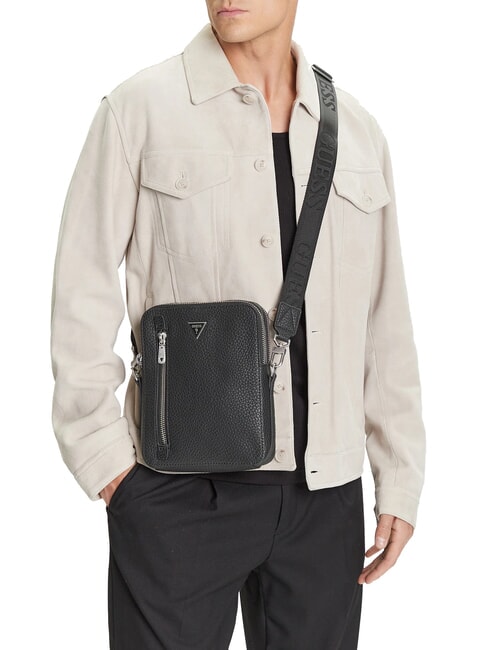 TORINO Geantă de umăr BLACK - Genți de umăr bărbați