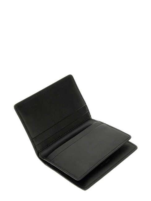 MILANO Suport card din piele BLACK - Portofele bărbați