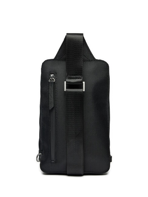 LUGANO Geantă de umăr BLACK - Genți de umăr bărbați