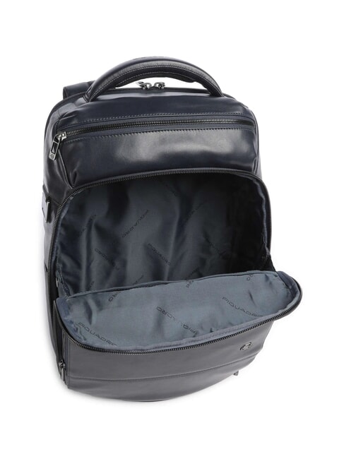 W136 Rucsac pentru laptop de 14", din piele albastru - Rucsacuri pentru laptop