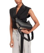 LOVE MOSCHINO GIANT  Geantă de umăr, cu curea de umăr negru - Genți femei - 5