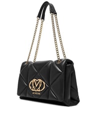 LOVE MOSCHINO EMBOSSED Geantă de umăr / geantă crossbody negru - Genți femei - 3