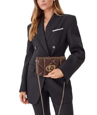 LOVE MOSCHINO SMART DAILY  Geantă de umăr mini ciocolată - Genți femei - 4