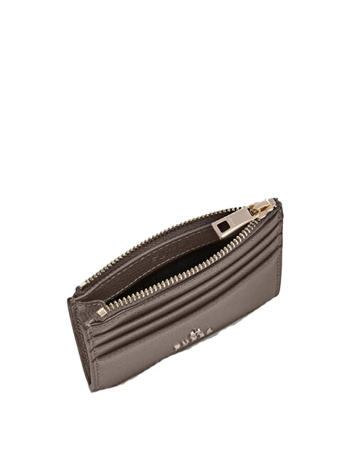 CAMELIA Suport card din piele / poseta pentru monede gri urban - Portofele femei