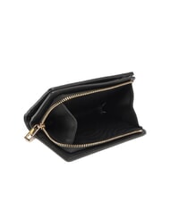 FURLA CAMELIA Portofel compact din piele negru - Portofele femei - 3