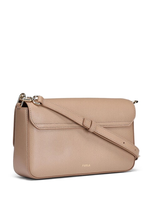 IRIDE  Geantă de umăr, piele greige - Genți femei