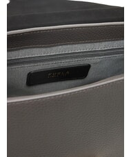 FURLA LOTUS Geantă din piele cu curea de umăr cu logo gri urban/tonuri de gri urban - Genți femei - 4