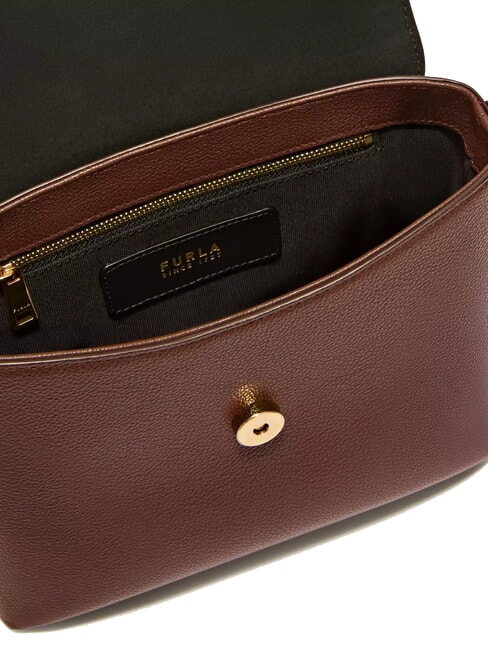 MOONLIGHT  Geantă mini cu curea de umăr ciocolată - Genți femei