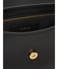 FURLA MOONLIGHT  Geantă mini cu curea de umăr negru - Genți femei - 4