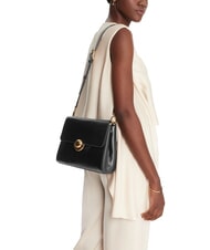 FURLA DOMUS  Geantă mini cu curea de umăr negru - Genți femei - 4