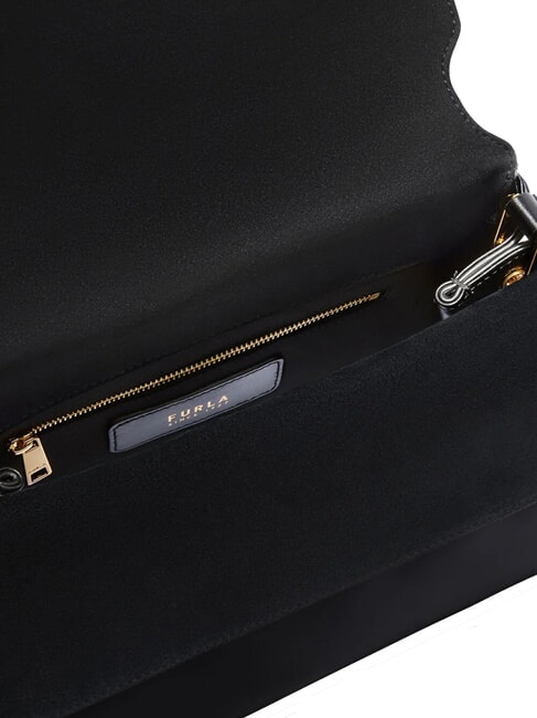 DOMUS  Geantă de umăr, piele negru - Genți femei