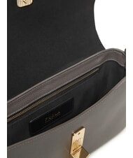 FURLA IRIDE  Geantă de umăr, piele gri urban - Genți femei - 4