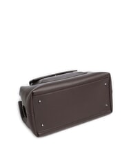 ARMANI EXCHANGE NICOLE L Geantă de m&acirc;nă, cu curea de umăr ciocolată fierbinte - Genți femei - 3