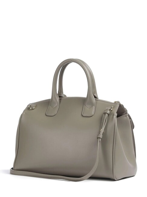 JANE Geantă de mână, cu curea de umăr biban brun - Genți femei