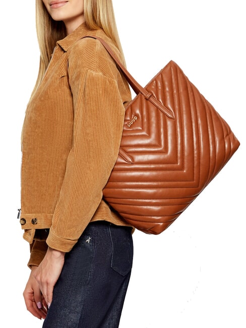 HALONA  Sacoșă de cumpărături piele de căprioară - Genți femei