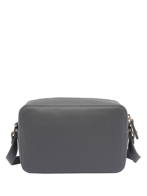 HALONA Geantă foto cu logo în relief antracit - Genți femei