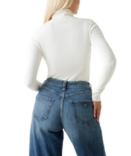 GUESS MELANIE TRIANGLE  Pulover cu guler rotund cremwhi - Pulovere pentru femei - 2