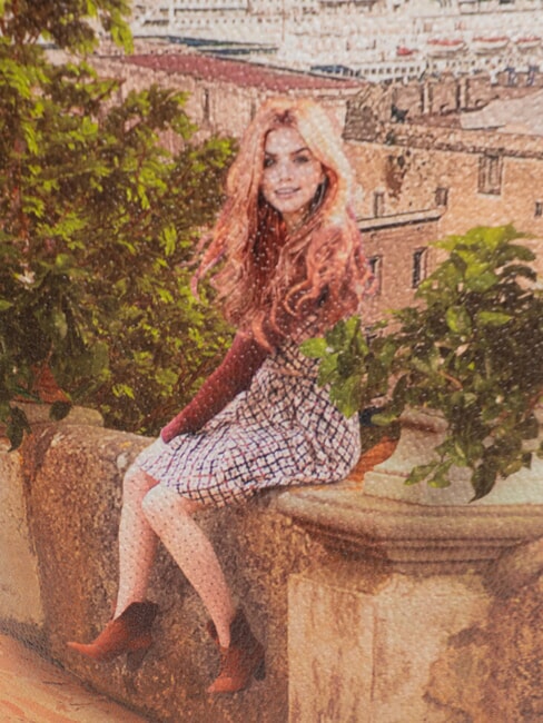 YESBAG  Geantă de cumpărături medie lămâi - Genți femei