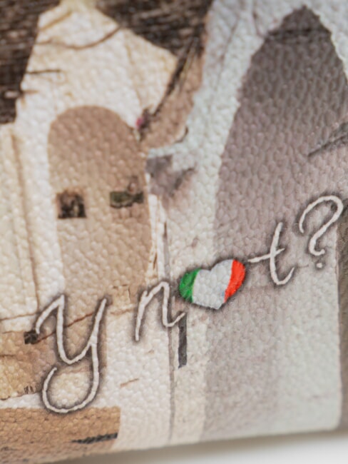 YESBAG Geantă de mână cu manșetă viața în trulli - Genți femei