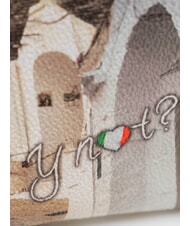 YNOT YESBAG Geantă de mână cu manșetă viața în trulli - Genți femei - 3