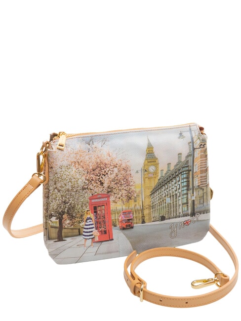 YESBAG Geantă de umăr medie Trandafir englezesc - Genți femei