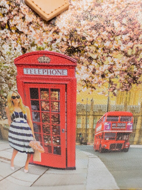 YESBAG  Cumpărător de umăr Trandafir englezesc - Genți femei