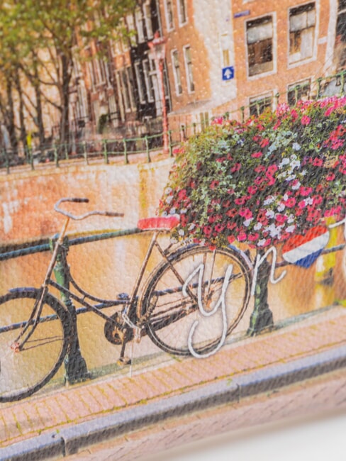 YESBAG SPECIAL Geantă clutch medie cu manșetă biciclete - Genți femei