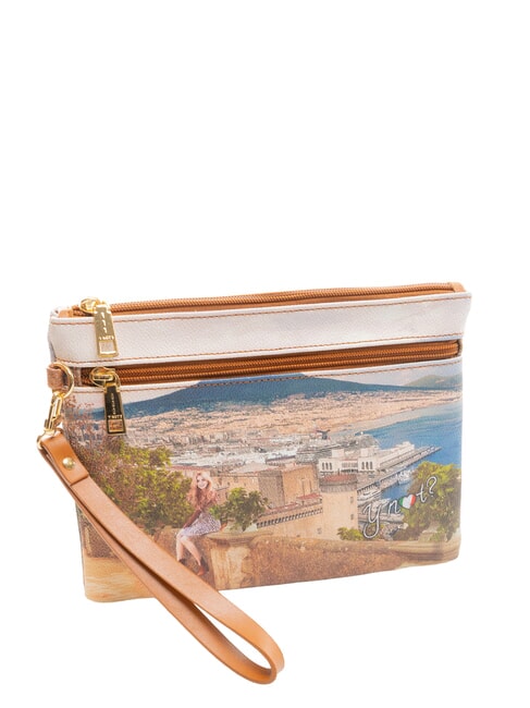 YESBAG Geantă tip clutch medie cu manșetă lămâi - Genți femei