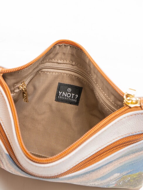 YESBAG Geantă tip clutch medie cu manșetă lămâi - Genți femei