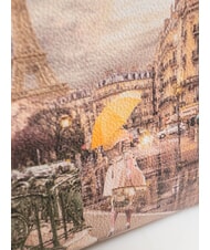 YNOT YESBAG Geantă tip clutch medie cu manșetă Metroul din Paris - Genți femei - 3