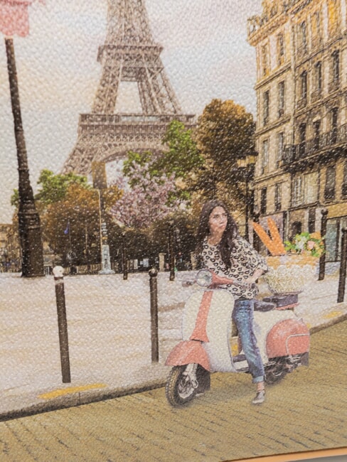 YESBAG Geanta de cumparaturi pe umar voal paris - Genți femei