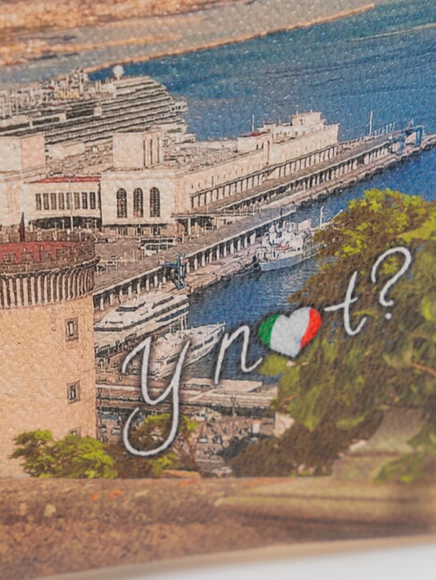 YESBAG Clutch Geantă de mână cu curea de umăr lămâi - Genți femei